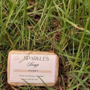 sparkles soap - Honey