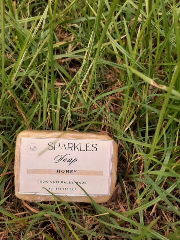 sparkles soap - Honey