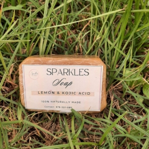 sparkles soap - Lemon & Kojic Acid