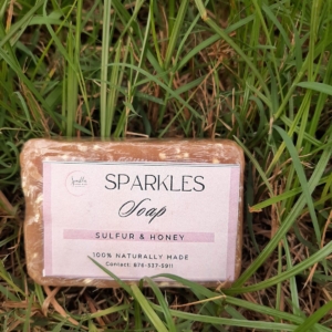 sparkles soap - Sulfur & Honey