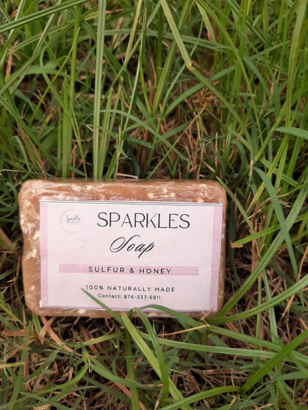 sparkles soap - Sulfur & Honey